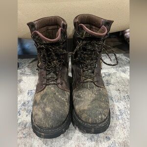 Men’s Camo Rocky Steel Toed Boots